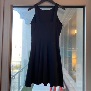 Susana Monaco Black Fit & Flare Dress EUC